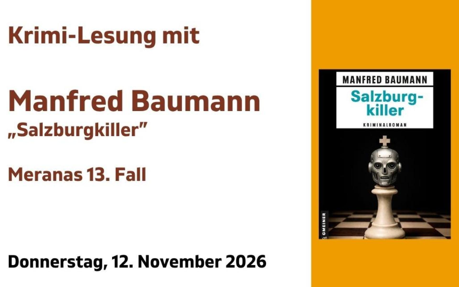 Lesung Manfred Baumann 