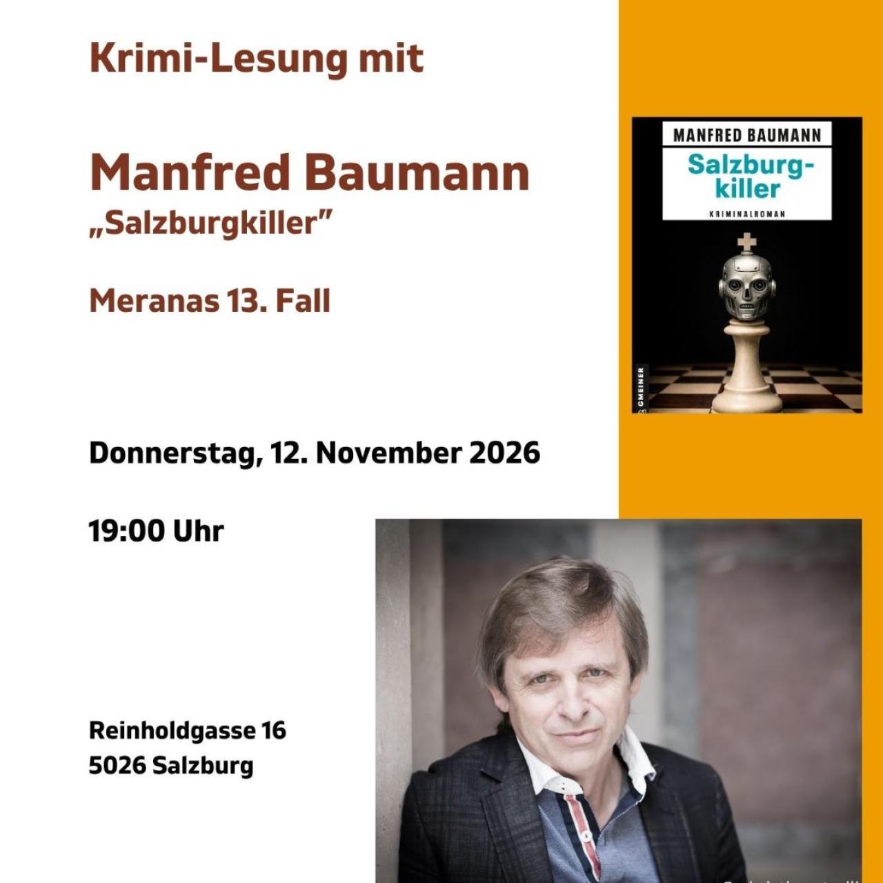 Lesung Manfred Baumann 